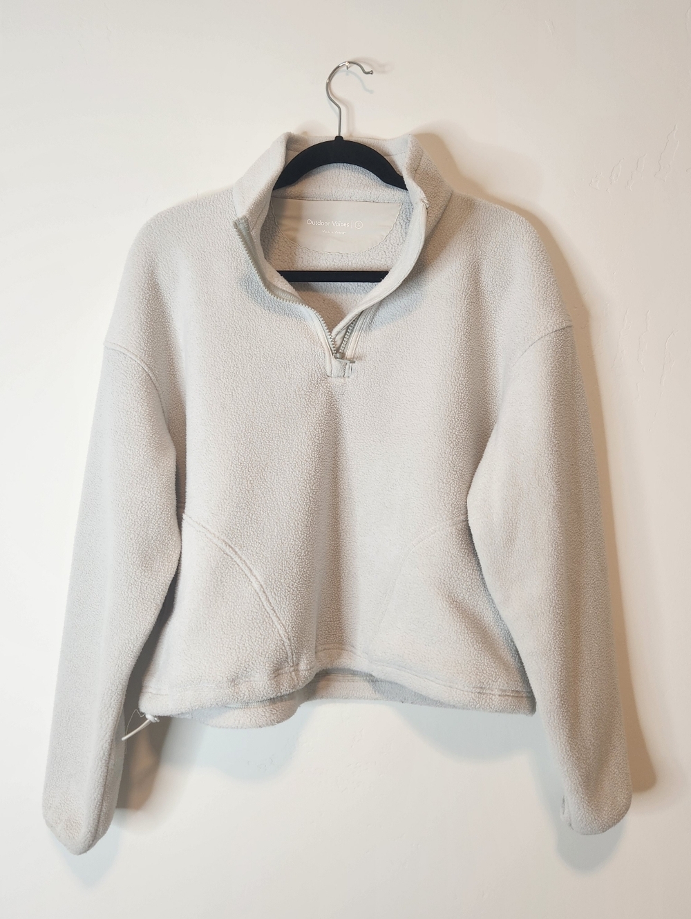 Outdoor Voices PrimoFleece 1/4 Zip Pullover Size Small - Picture 3 of 8